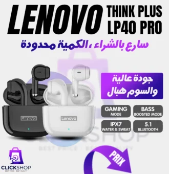 Lenovo think plus LP40 Ecouteurs sans fil Kit Bluetooth Air pods LP40