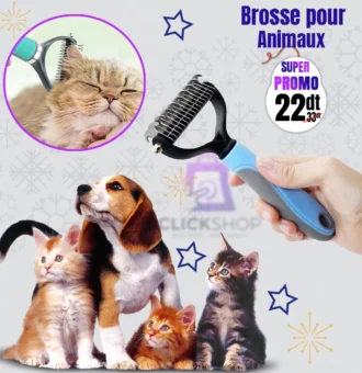 Brosse pour animaux CARRE